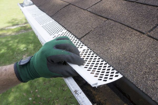 Gutter Cap Installation in Holly Springs