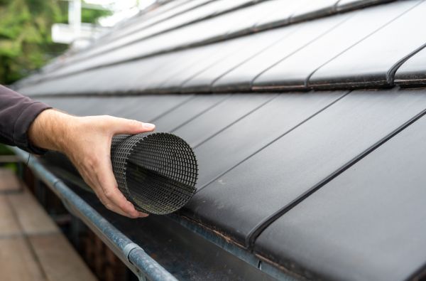 Gutter Mesh Installation in Holly Springs